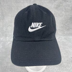 Nike Baseball Cap Unisex One Size Black Heritage 86 Futura Adjustable Strapback